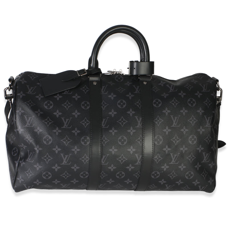 Louis Vuitton Monogram Eclipse Keepall Bandouliere 45 Handbag id