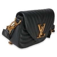 Louis Vuitton Black Calfskin New Wave Multi Pochette Handbag 4