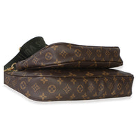 Louis Vuitton Khaki Monogram Canvas Multi Pochette Accessoires Handbag 7