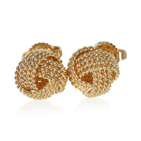Tiffany & Co. Yellow Gold  Knot Earrings fv