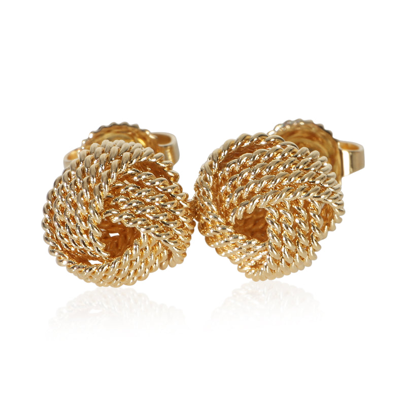 Tiffany & Co. Yellow Gold  Knot Earrings fv