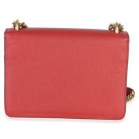 Prada Red Saffiano Envelope Flap Chain Shoulder Bag Handbag 4