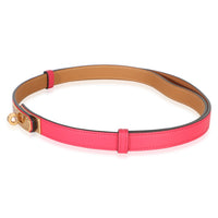 Hermès Rose Shocking Epsom Kelly 18 Belt RGHW 2