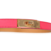 Hermès Rose Shocking Epsom Kelly 18 Belt RGHW 4
