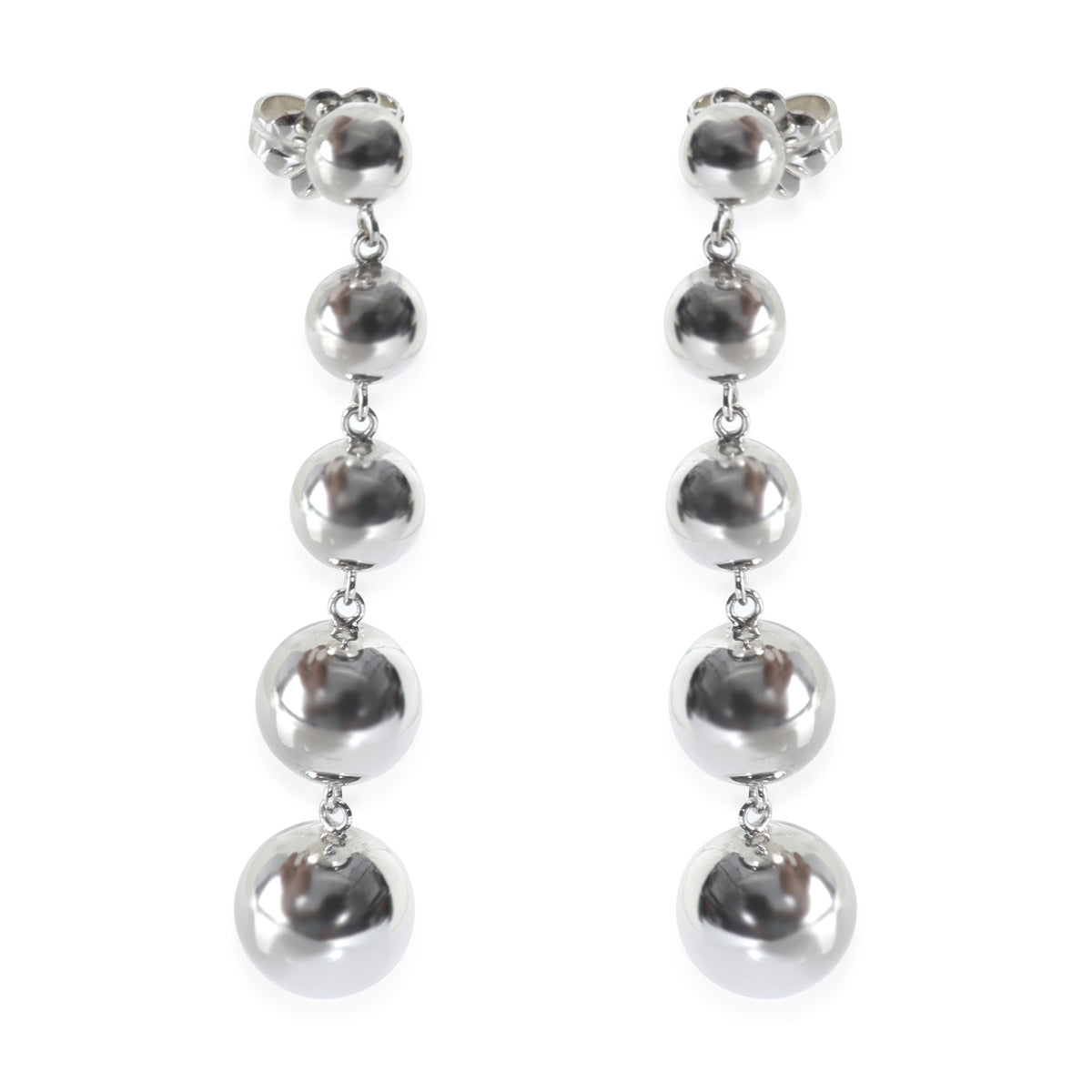 Tiffany & Co. Sterling Silver  HardWear Ball Earrings