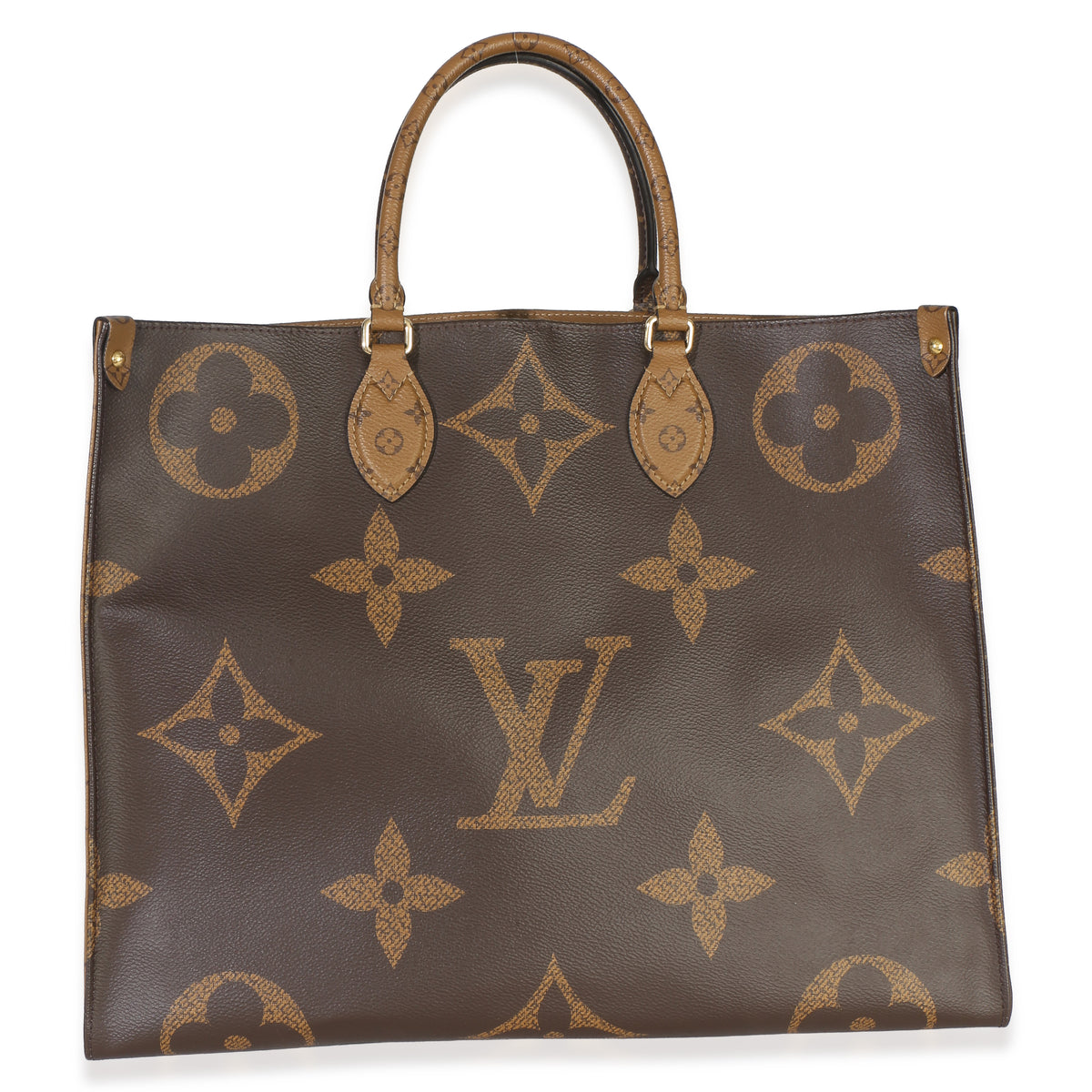 Louis Vuitton Reverse Monogram Canvas Onthego GM Handbag 4