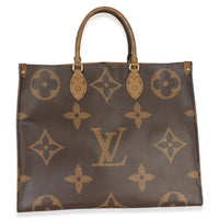 Louis Vuitton Reverse Monogram Canvas Onthego GM Handbag 4