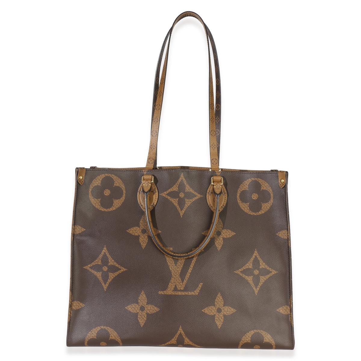 Louis Vuitton Reverse Monogram Canvas Onthego GM Handbag 8
