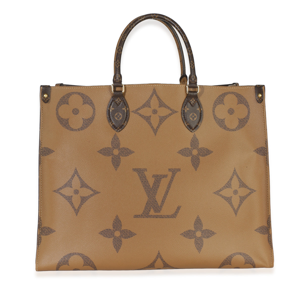 Louis Vuitton Reverse Monogram Canvas Onthego GM Handbag id