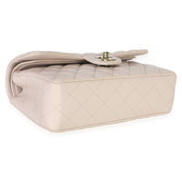 Chanel Light Pink Quilted Lambskin Small Classic Double Flap Bag Handbag 7