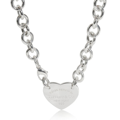 Tiffany & Co. Sterling Silver  Return To Tiffany Necklace