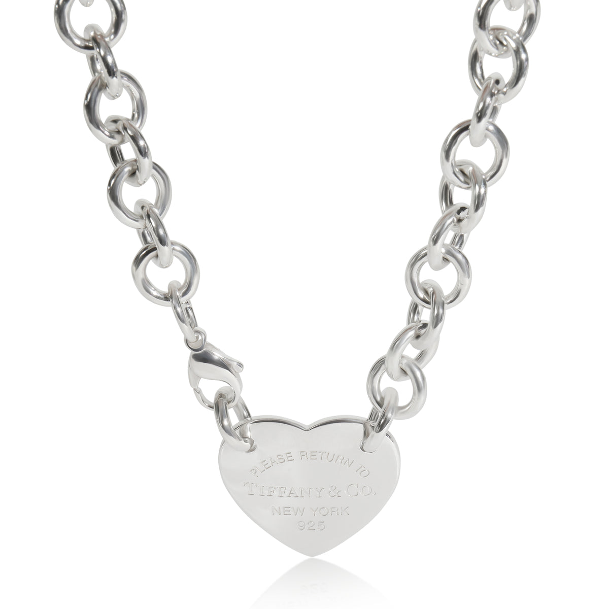 Tiffany & Co. Sterling Silver  Return To Tiffany Necklace