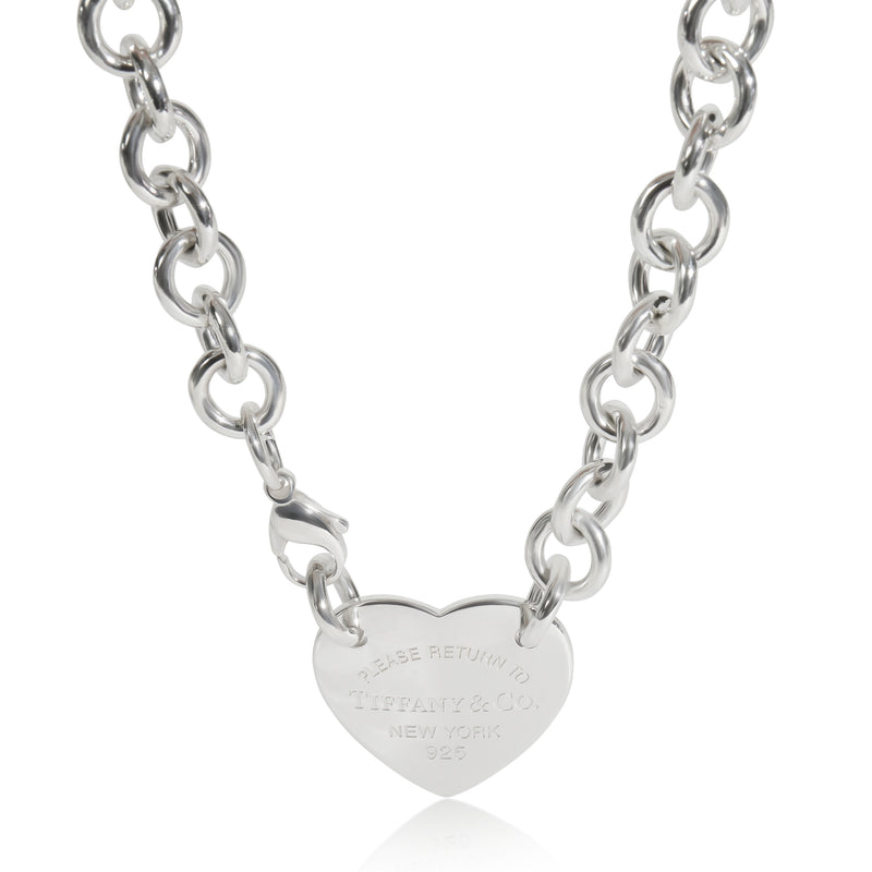 Tiffany & Co. Sterling Silver  Return To Tiffany Necklace