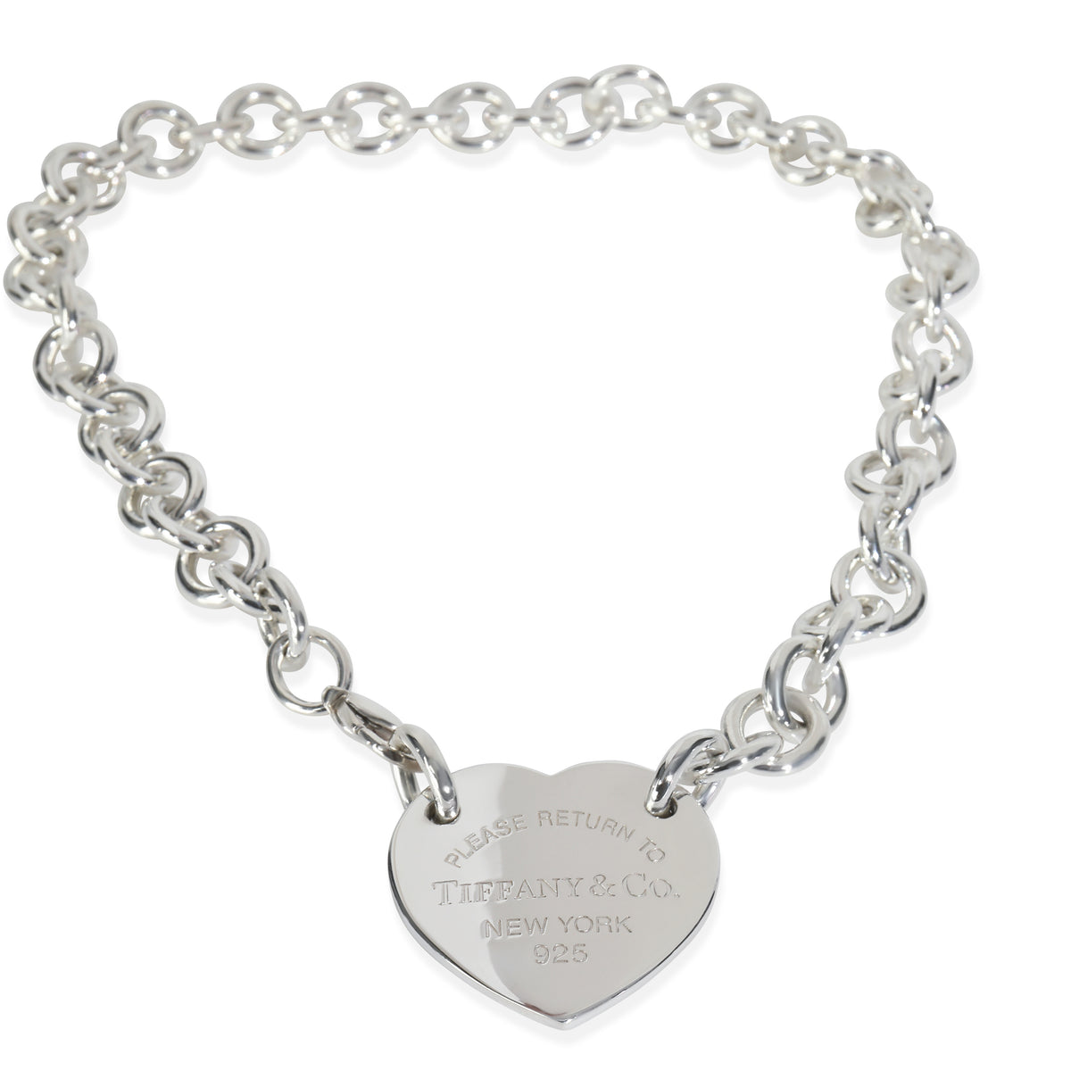 Tiffany & Co. Sterling Silver  Return To Tiffany Necklace