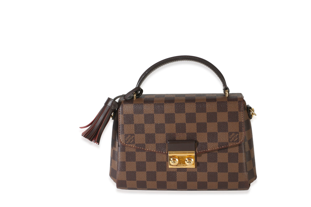 Louis Vuitton Damier Ebene Canvas Croisette Handbag id