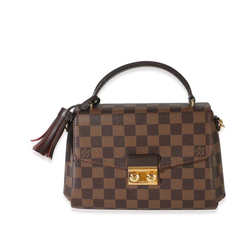 Louis Vuitton Damier Ebene Canvas Croisette Handbag id