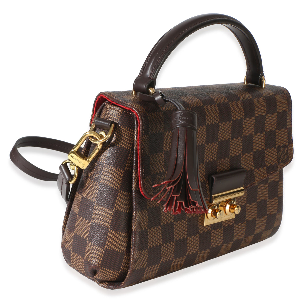 Louis Vuitton Damier Ebene Canvas Croisette Handbag 3