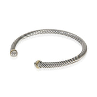 David Yurman Yellow Gold & Sterling Silver  Cable Classic Bracelet 2