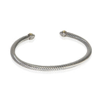 David Yurman Yellow Gold & Sterling Silver  Cable Classic Bracelet 3