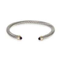 David Yurman Sterling Silver Amethyst Cable Classic Bracelet fv