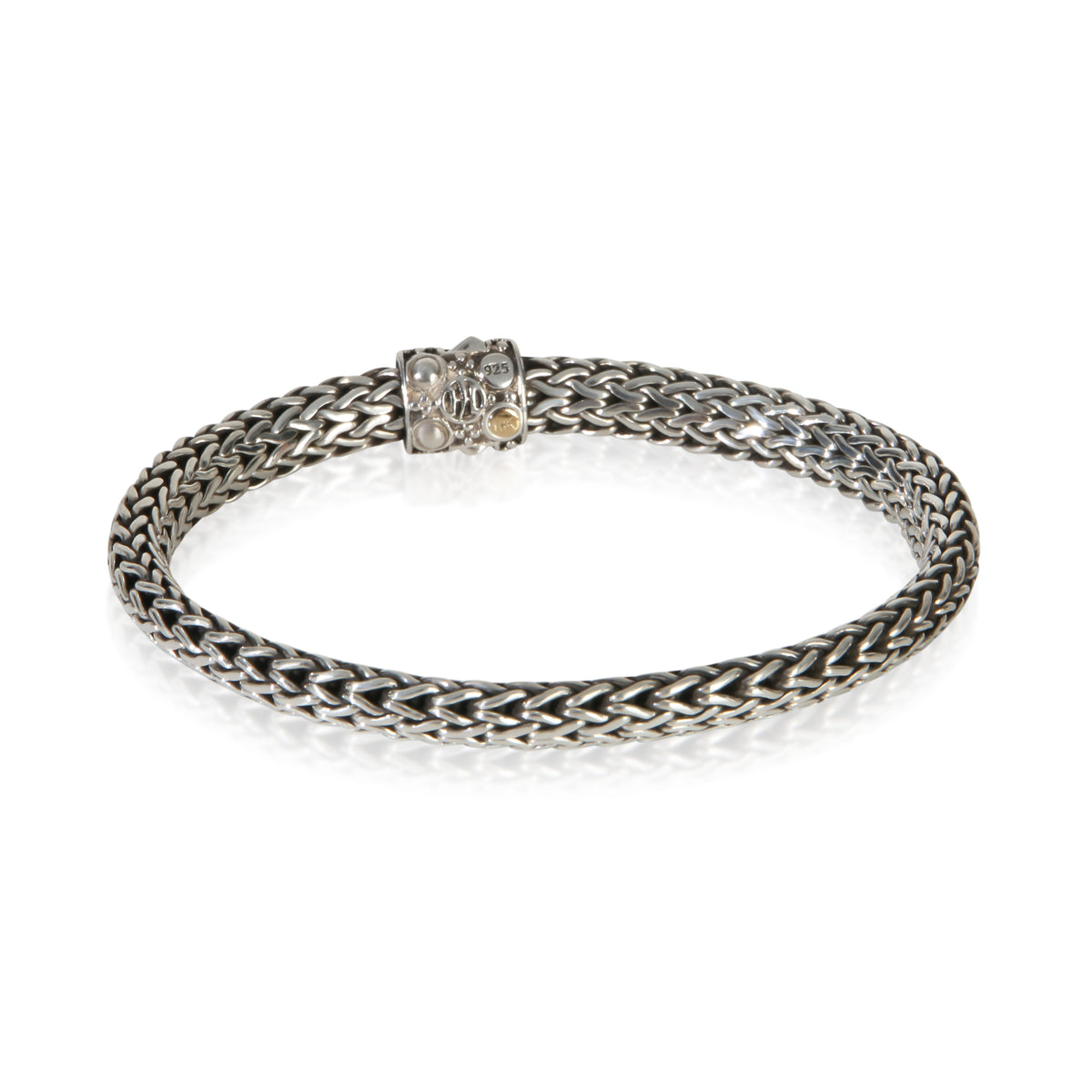 John Hardy Yellow Gold & Sterling Silver  Icon Bracelet 3