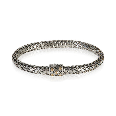 John Hardy Yellow Gold & Sterling Silver  Icon Bracelet fv