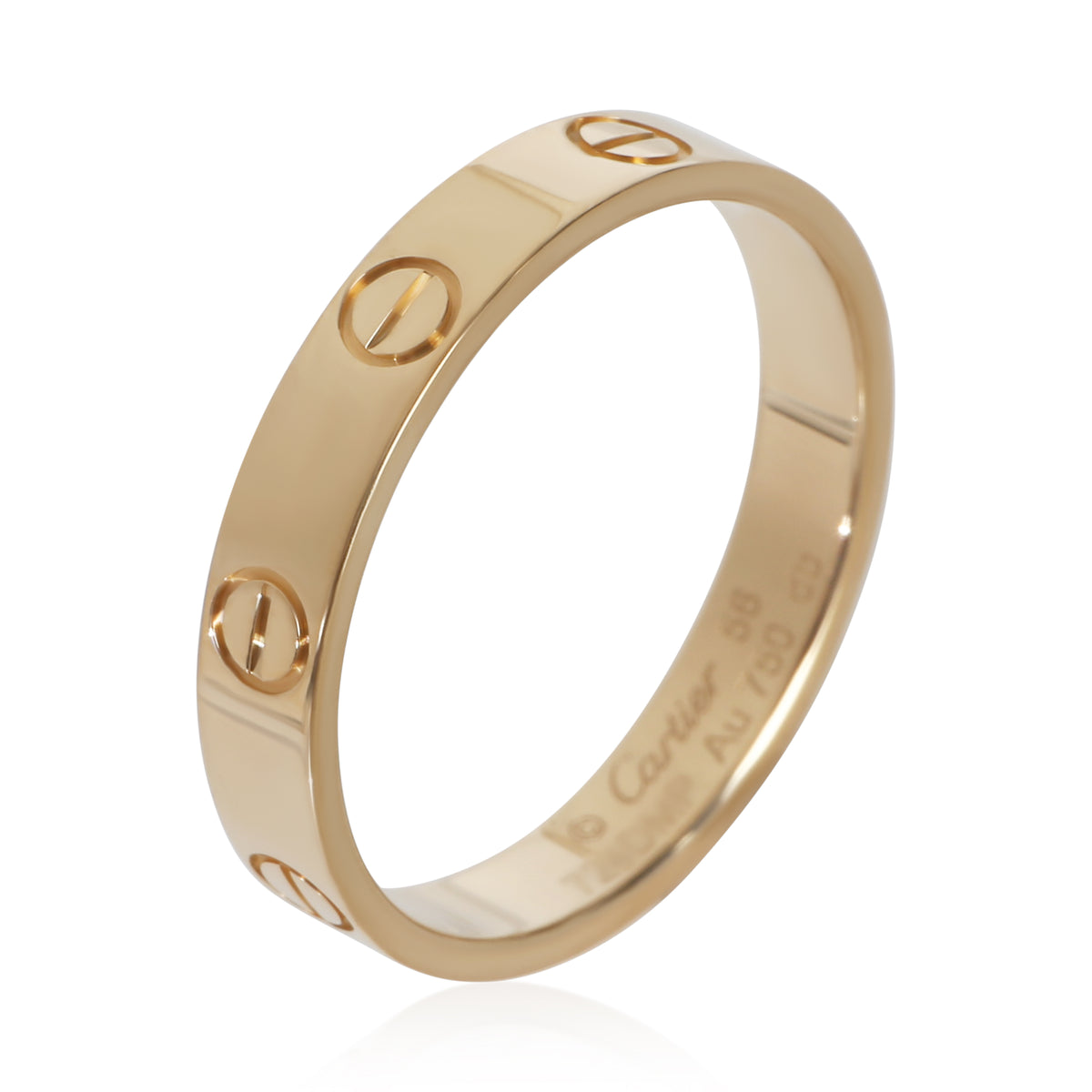 Cartier Yellow Gold  Small Model Love Ring 4