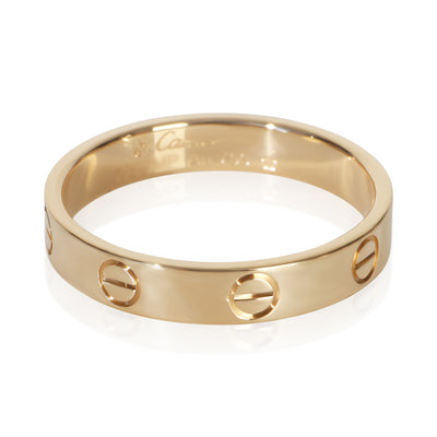 Cartier Yellow Gold  Small Model Love Ring fv