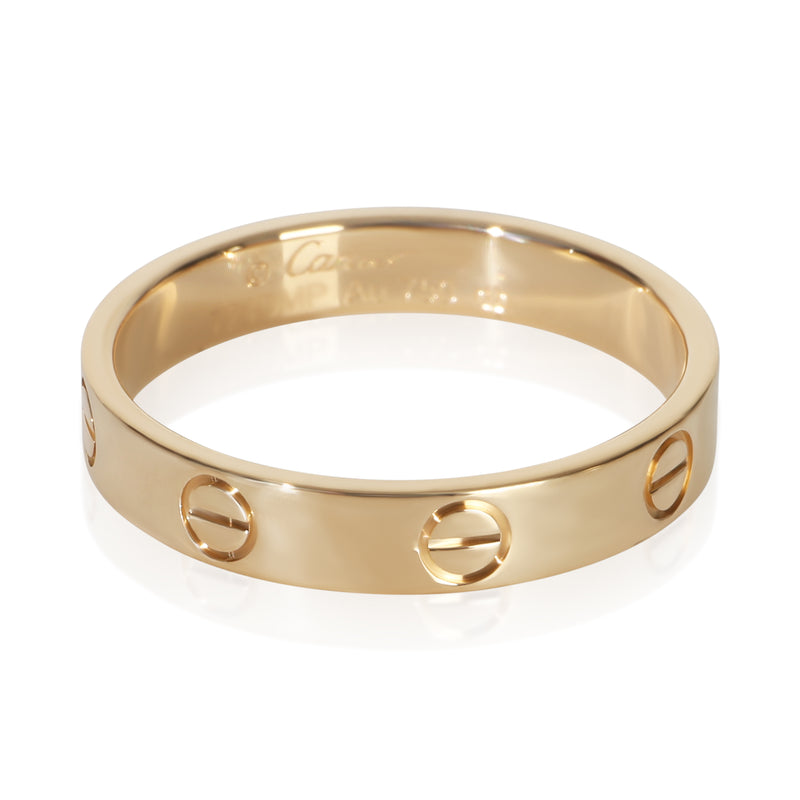 Cartier Yellow Gold  Small Model Love Ring fv