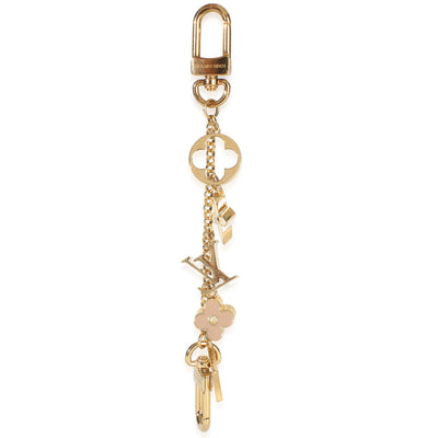 Louis Vuitton Pink Multicolore Fleur De Monogram Bag Charm id