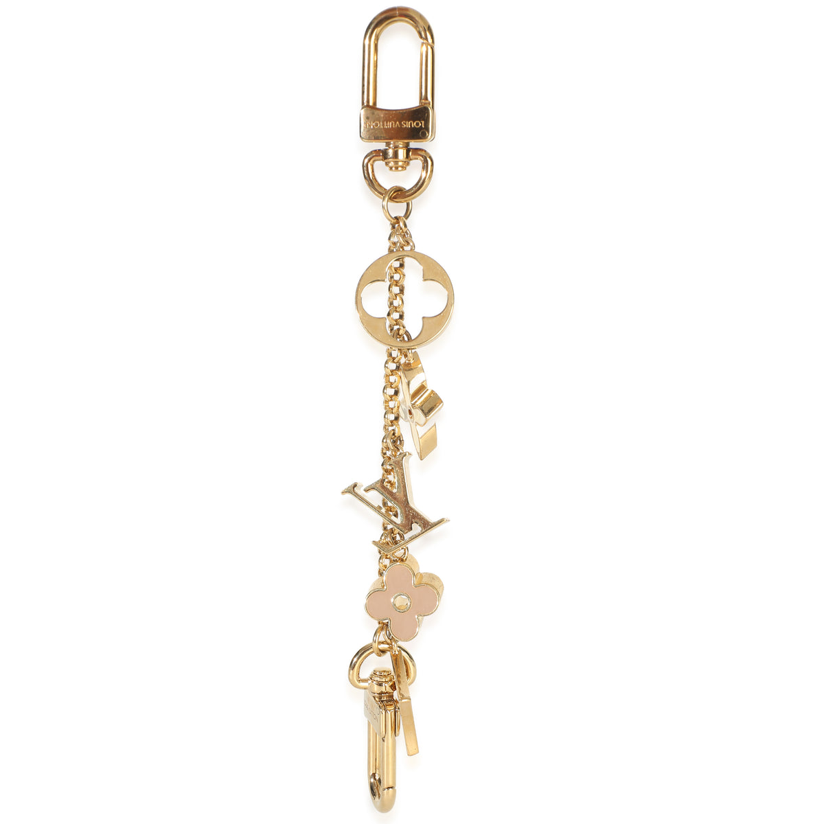 Louis Vuitton Pink Multicolore Fleur De Monogram Bag Charm id