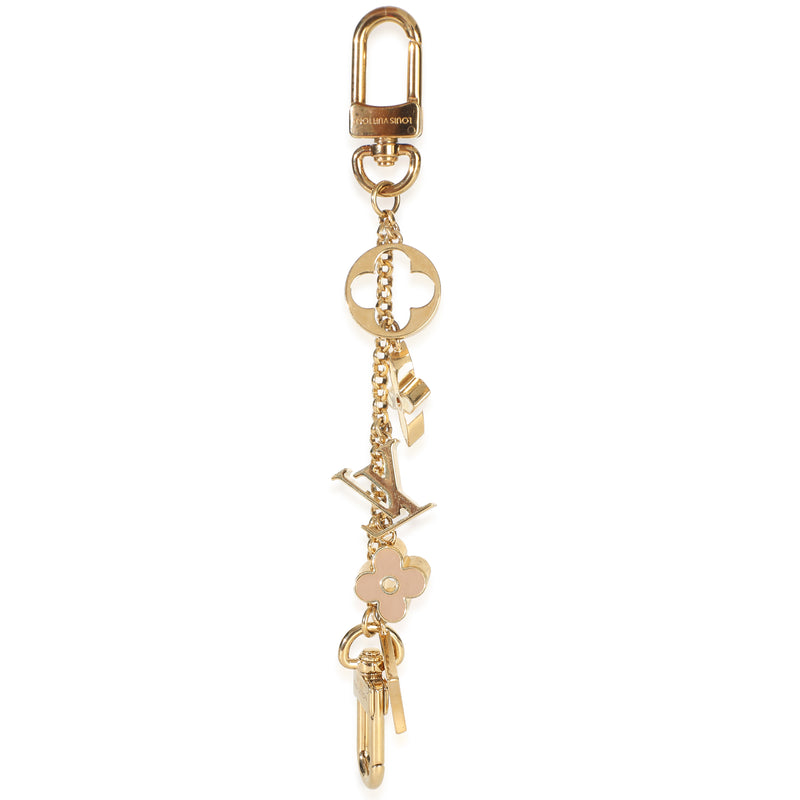 Louis Vuitton Pink Multicolore Fleur De Monogram Bag Charm id