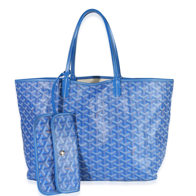 Goyard Blue ine Canvas Saint Louis PM Handbag id
