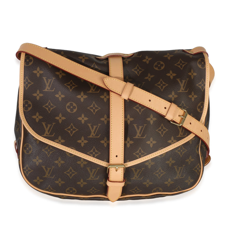 Louis Vuitton Monogram Canvas Saumur 35 Handbag id