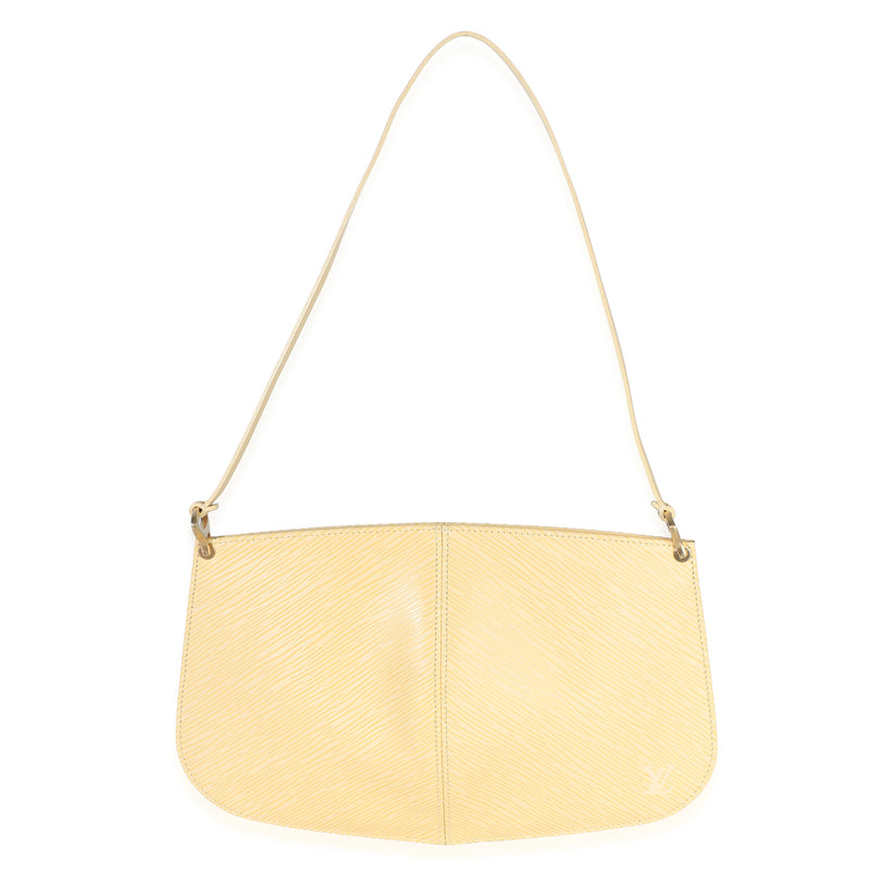 Louis Vuitton Vanilla Epi Demi Lune Pochette Handbag id