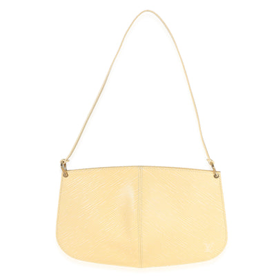 Louis Vuitton Vanilla Epi Demi Lune Pochette Handbag id