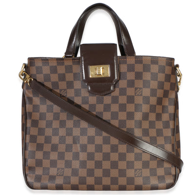 Louis Vuitton Damier Ebene Canvas Cabas Rosebery Handbag id