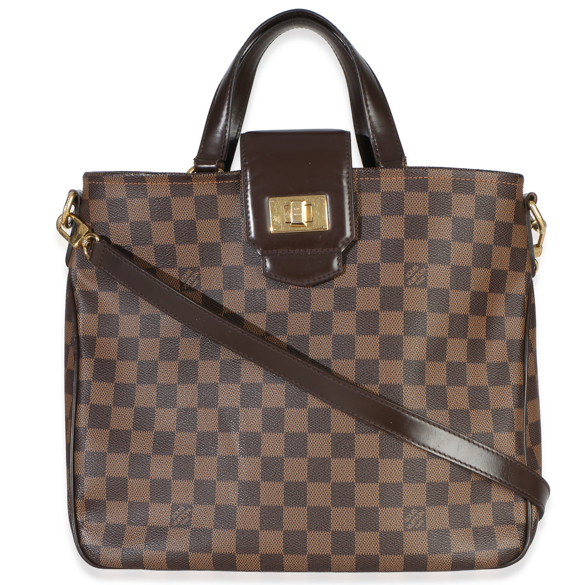 Louis Vuitton Damier Ebene Canvas Cabas Rosebery Handbag id