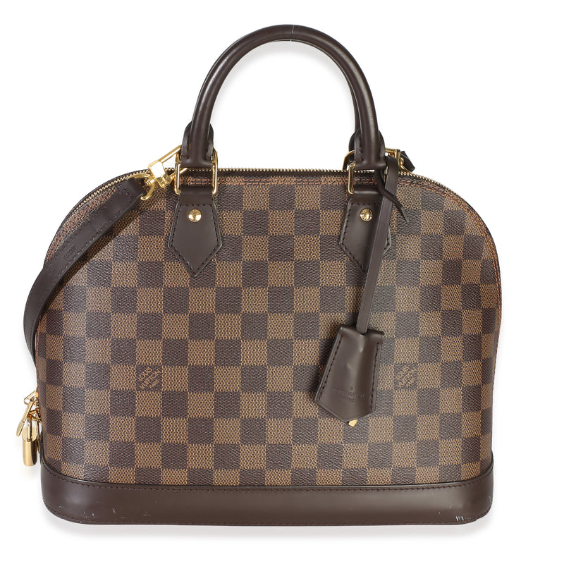 Louis Vuitton Damier Ebene Canvas Alma PM Handbag id