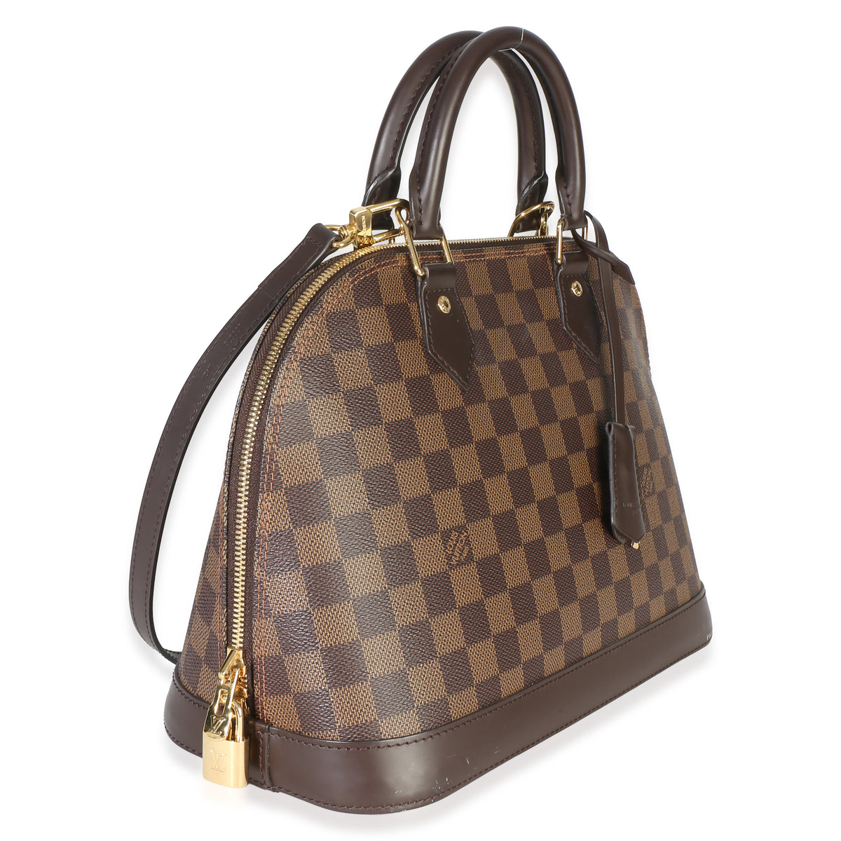 Louis Vuitton Damier Ebene Canvas Alma PM Handbag 3