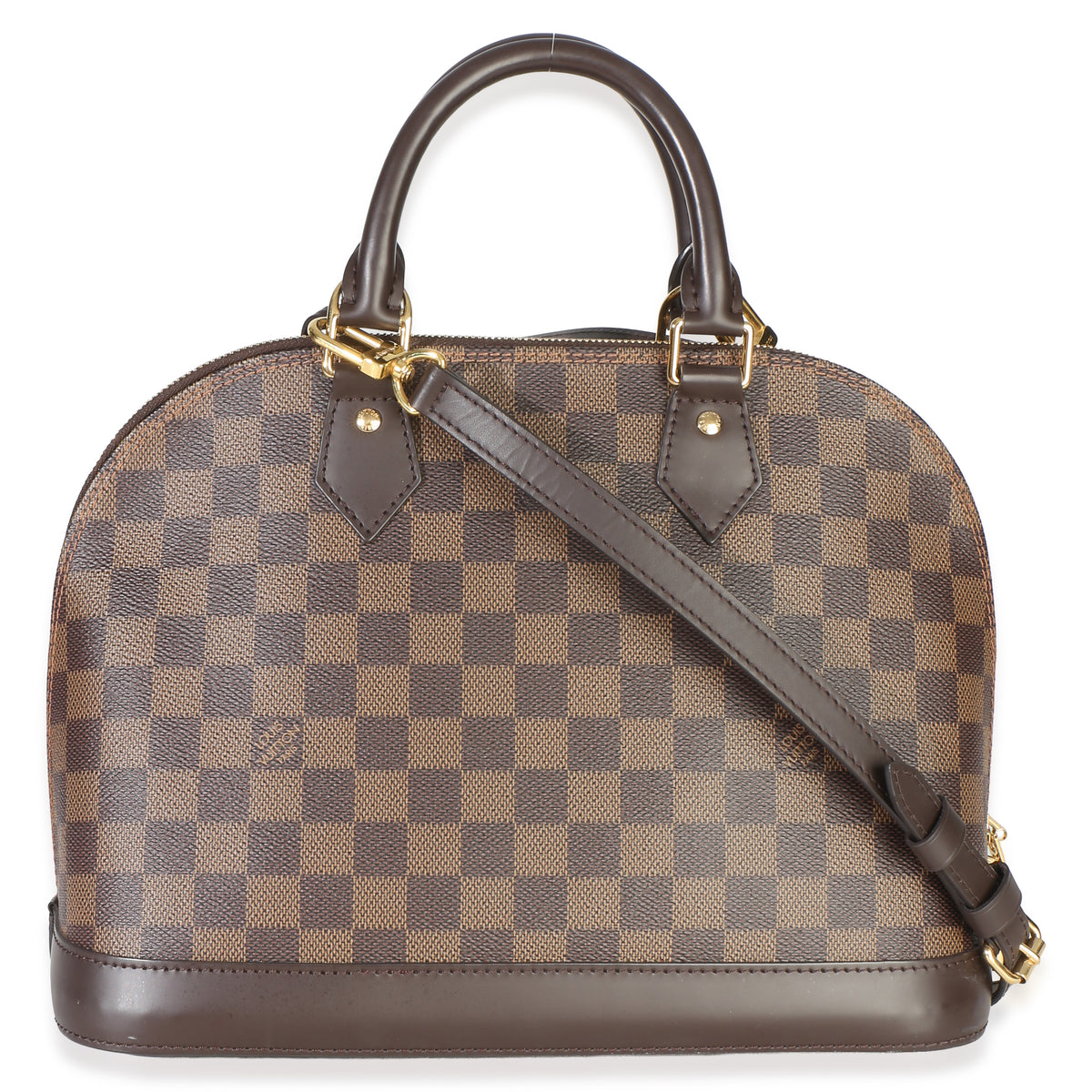 Louis Vuitton Damier Ebene Canvas Alma PM Handbag 4