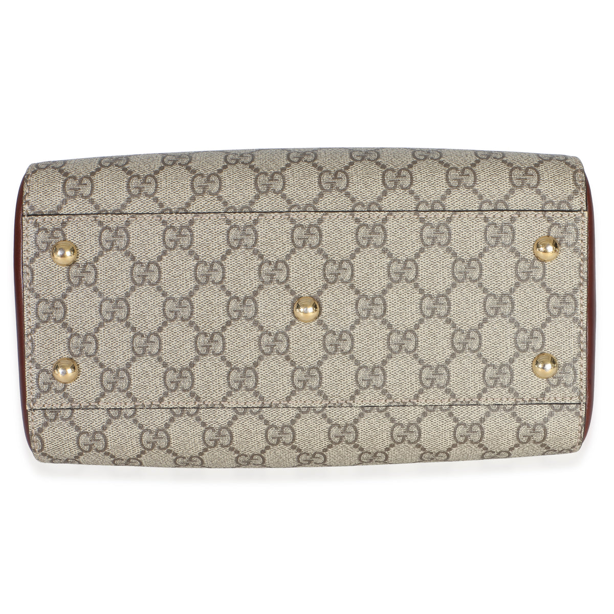 Gucci Brown GG Supreme Canvas Small Boston Bag Handbag 5