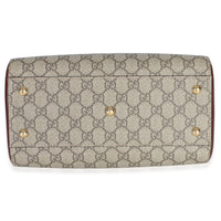 Gucci Brown GG Supreme Canvas Small Boston Bag Handbag 5
