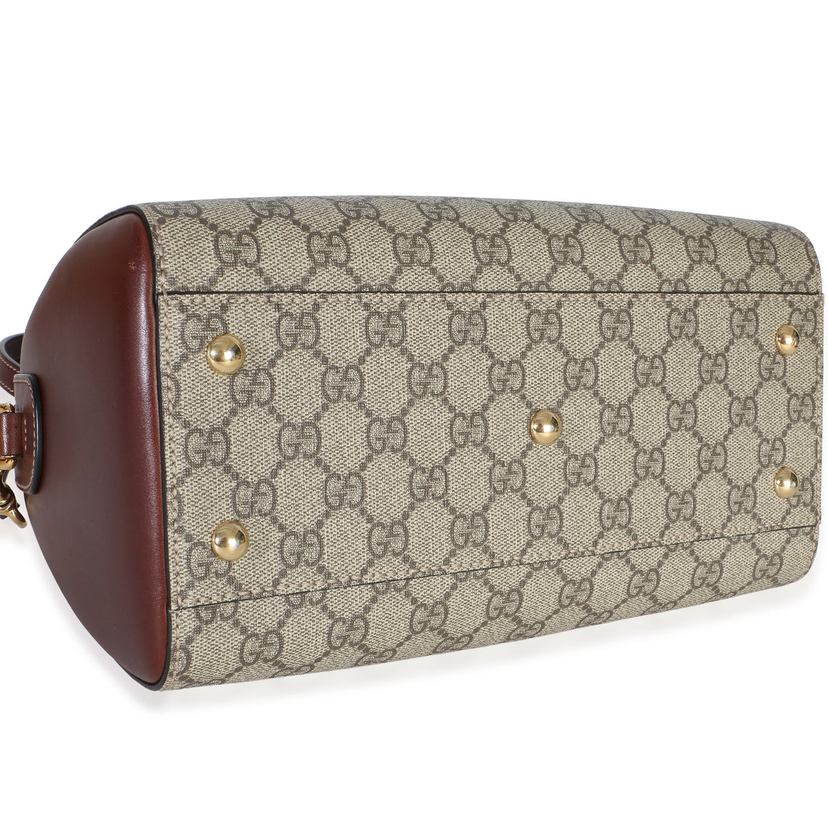 Gucci Brown GG Supreme Canvas Small Boston Bag Handbag 7