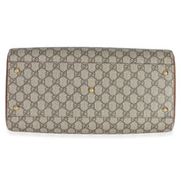 Gucci Brown GG Supreme Monogram Large Boston Bag Handbag 5
