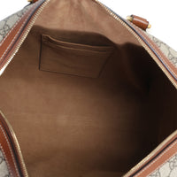 Gucci Brown GG Supreme Monogram Large Boston Bag Handbag 9