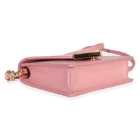 Prada Pink Saffiano Card Holder With Strap Handbag 7