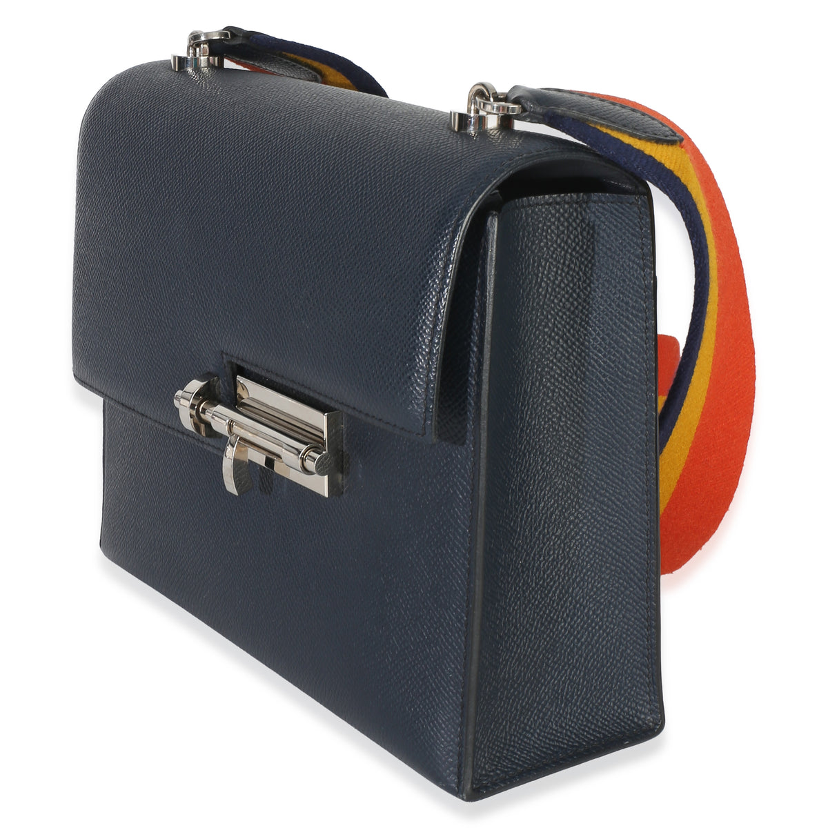 Hermès Bleu Nuit Epsom Verrou 23 PHW Handbag 2