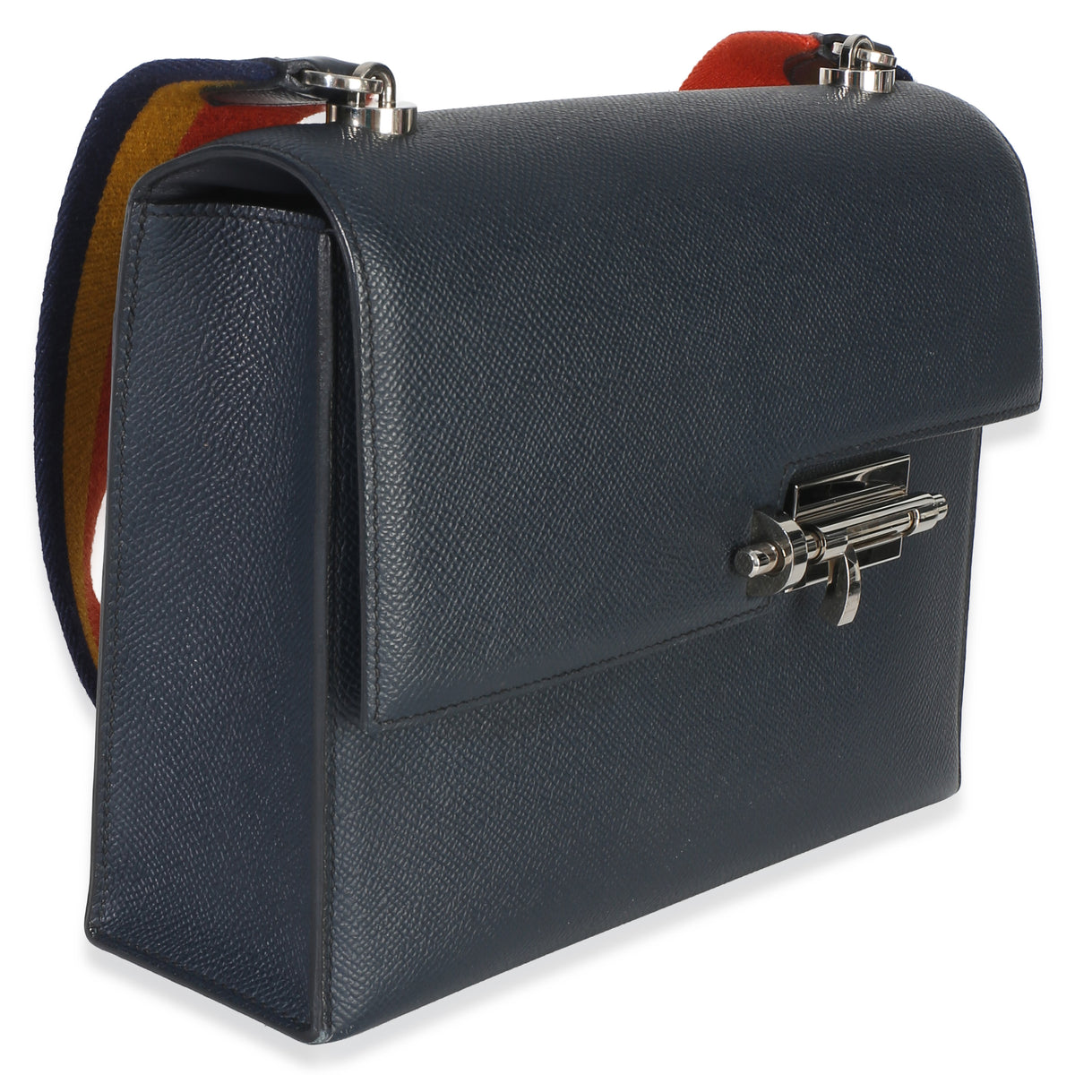 Hermès Bleu Nuit Epsom Verrou 23 PHW Handbag 3