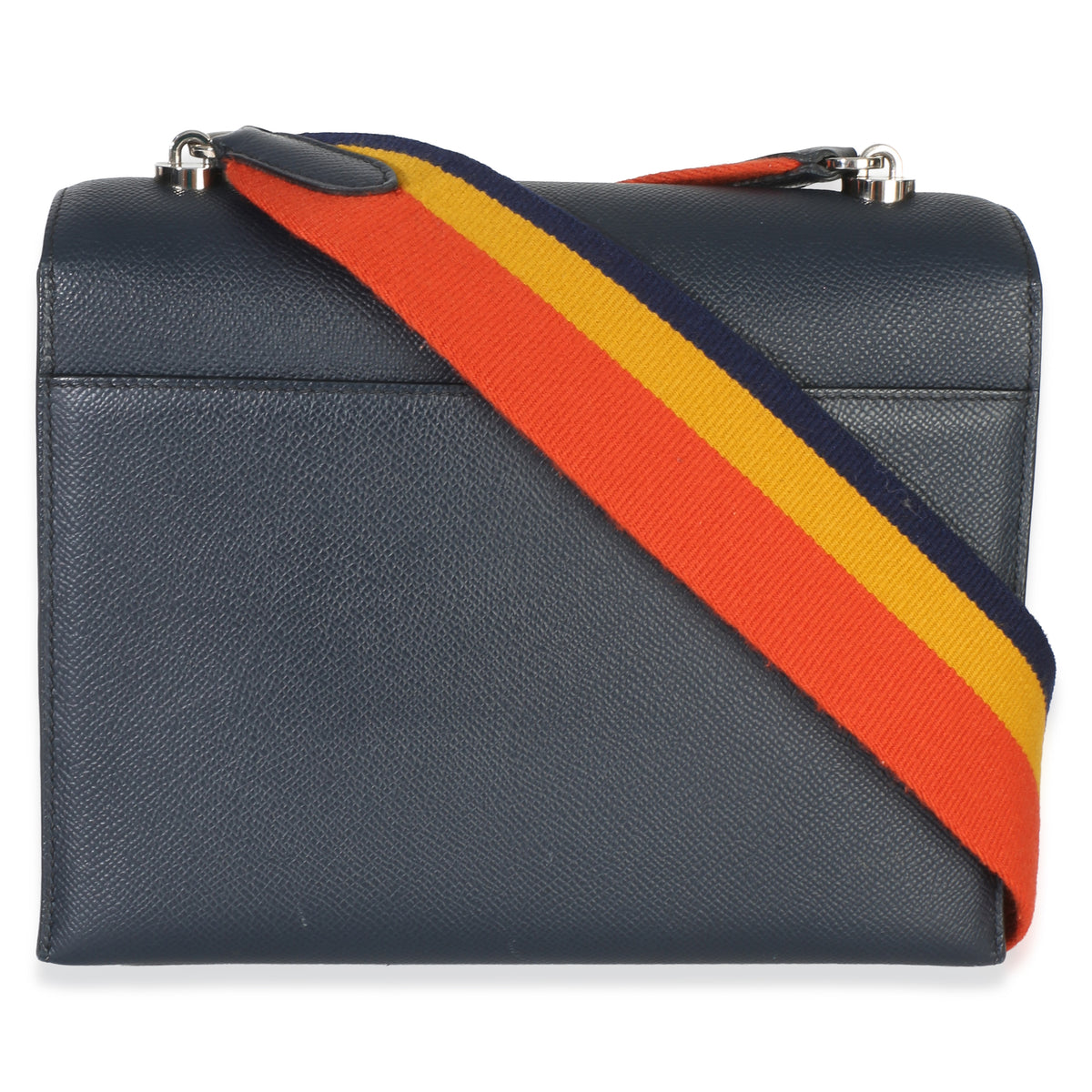 Hermès Bleu Nuit Epsom Verrou 23 PHW Handbag 4